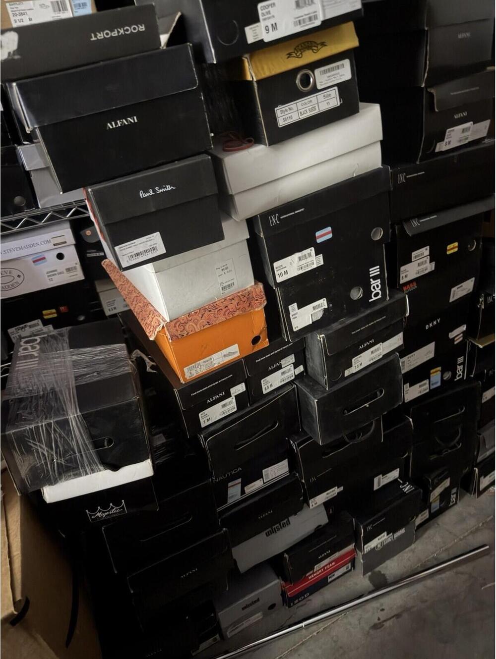 New- Lot 10 Pairs Of Men’s And Womens Shoes Mixed All Sizes Brand New Free Ship